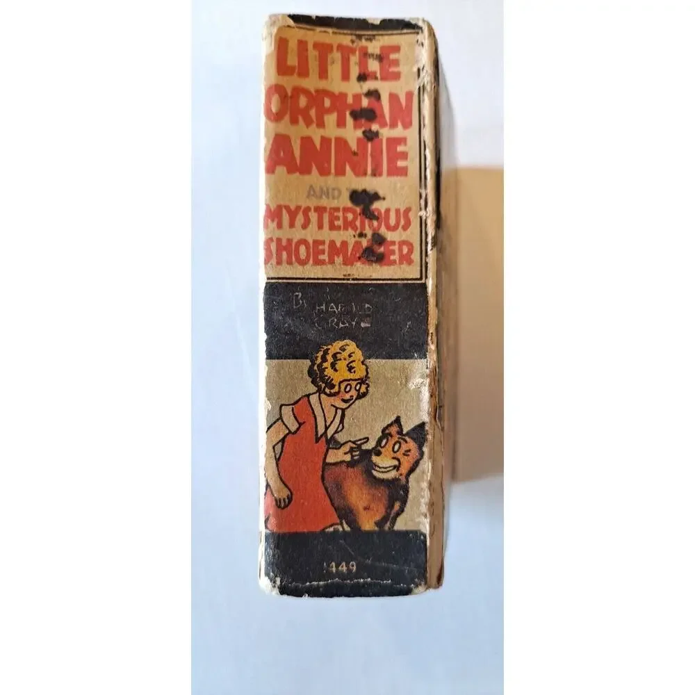 Little Orphan Annie and the Mysterious Shoemaker, by Harold Gray 1938